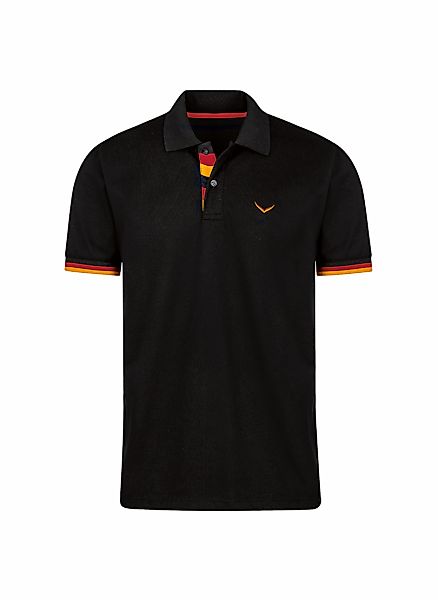 Trigema Poloshirt "TRIGEMA Deutschland Poloshirt" 1 Stk. tlg. günstig online kaufen