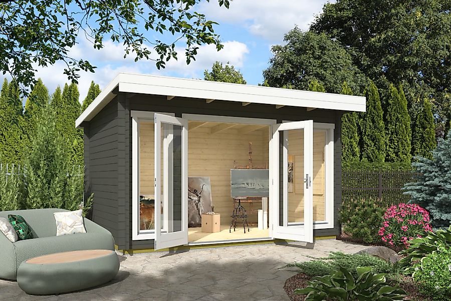 Nordic Holz Gartenhaus "DORSET 1" günstig online kaufen