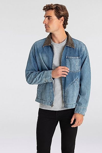 Levi's® Jeansjacke FULL ZIP MECHANICS TRKR mit Zipper und Kragen mit Cordbe günstig online kaufen