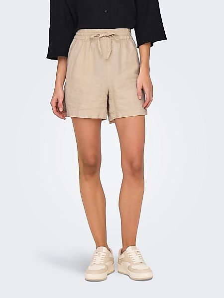 JDY Shorts "JDYSAY HW LINEN STRING SHORTS WVN DIA" günstig online kaufen