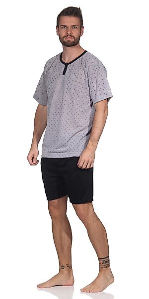 EloModa Capri-Pyjama Herren Pyjama Short und günstig online kaufen