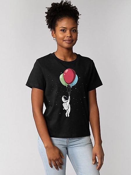 wat? Apparel T-Shirt Little Balloon Astronaut günstig online kaufen