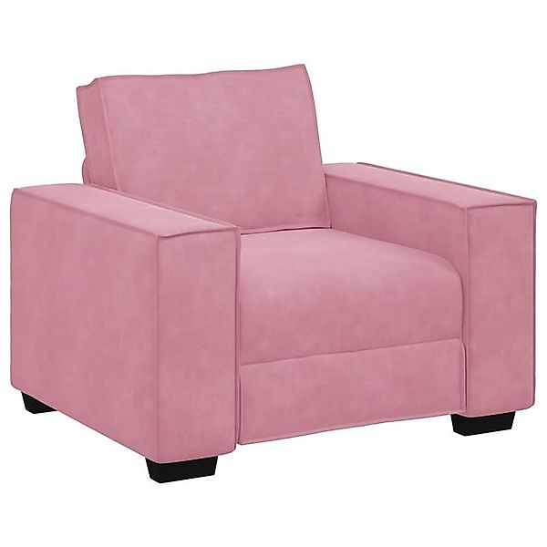 vidaXL Sofa Sessel Rosa 59 cm Samt günstig online kaufen