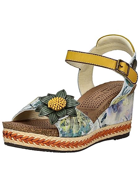 LAURA VITA Sandalen Leder Keilsandalette günstig online kaufen