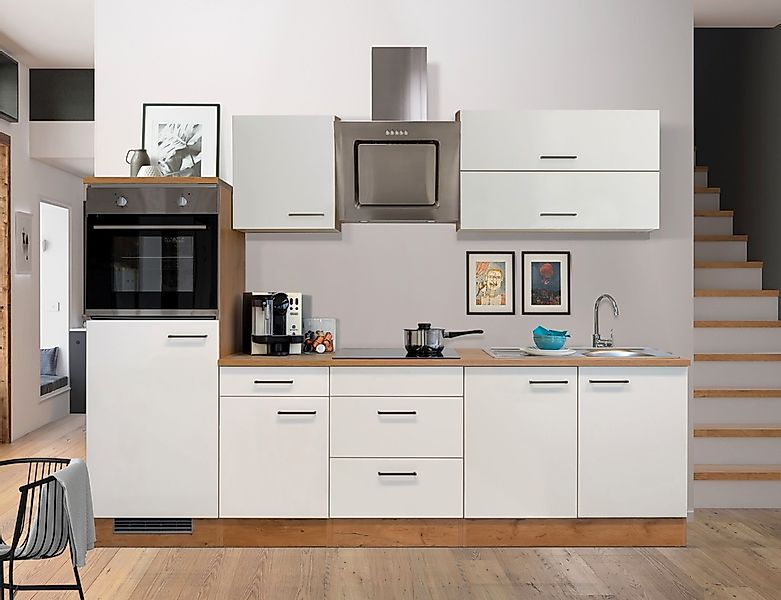 Flex-Well Küchenzeile »Vintea«, mit E-Geräten, Gesamtbreite 270 cm günstig online kaufen
