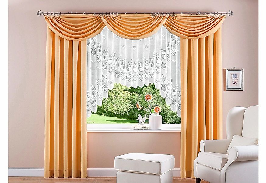 Wirth Vorhang "Lahnstein" Schlaufen 2 Stk. tlg. günstig online kaufen