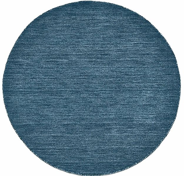 THEKO Wollteppich "Gabbeh Uni, Handgefertigt, Teppich, meliert, reine Wolle günstig online kaufen