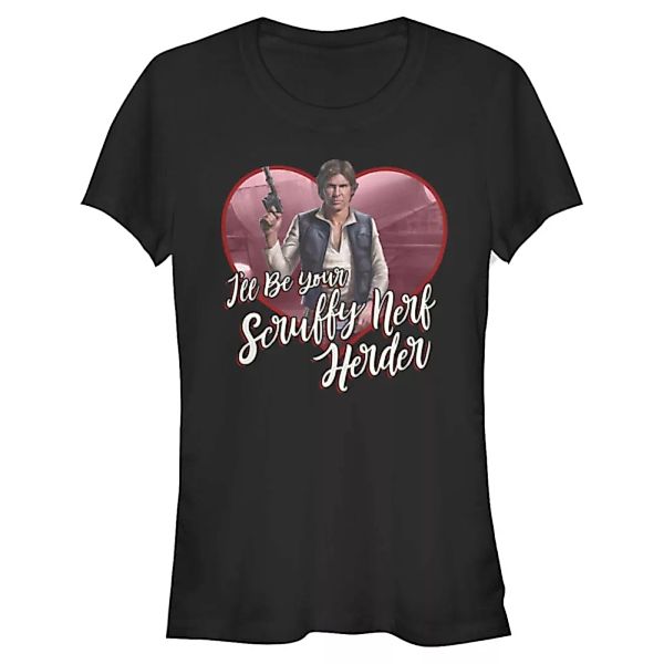 Star Wars - Han Solo Scruffy Nerf Herder - Valentinstag - Frauen T-Shirt günstig online kaufen