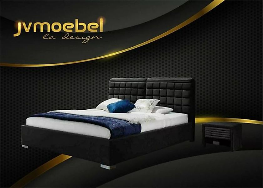 JVmoebel Bett, Luxus Boxspring Bett Design Stoff Hotel Betten Schlafzimmer günstig online kaufen