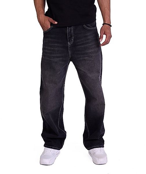Denim Distriqt Loose-fit-Jeans Herren Baggy Jeans, Relaxed-Fit, HIP-HOP Sch günstig online kaufen