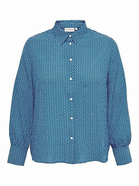 ONLY CARMAKOMA Blusenshirt Gemusterte Hemd Bluse Plus Size Übergrößen Print günstig online kaufen