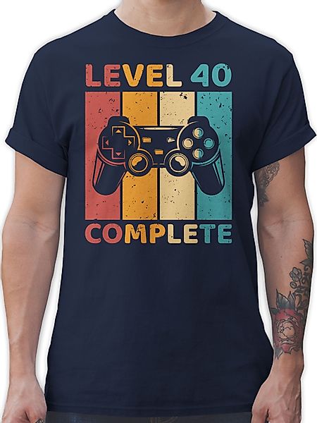 Shirtracer T-Shirt Level 40 Complete I günstig online kaufen