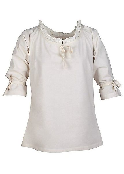 Battle Merchant Burgfräulein-Kostüm Markt-Mittelalter Bluse Birga 3/4 Arm N günstig online kaufen