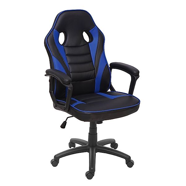 MCW Bürostuhl F59 Schwarz/blau günstig online kaufen