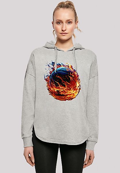 F4NT4STIC Kapuzenpullover "Basketball On Fire Sport OVERSIZE HOODIE", Print günstig online kaufen