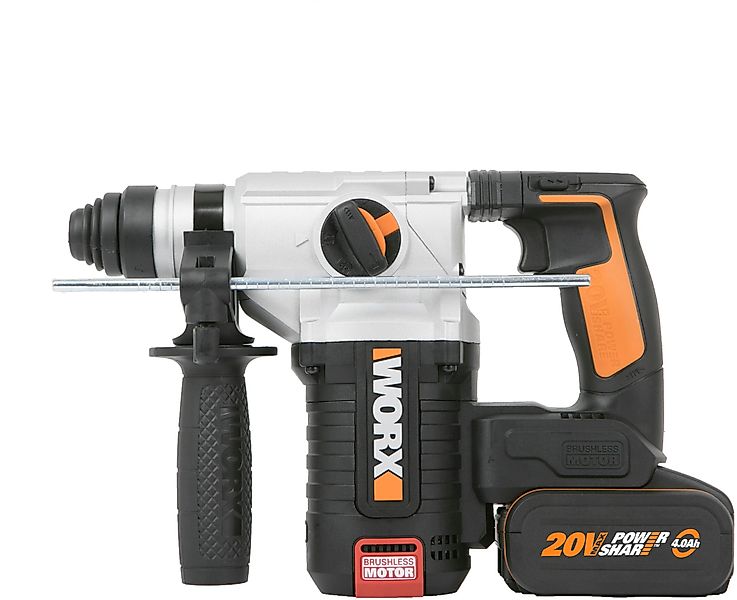 Worx Akku-Bohrhammer NITRO WX380, max. 1210 günstig online kaufen