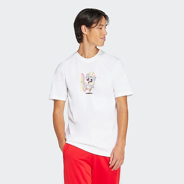 adidas Originals T-Shirt Q12 TS KAWAII sportlicher Stil, mit Rundhalsaussch günstig online kaufen