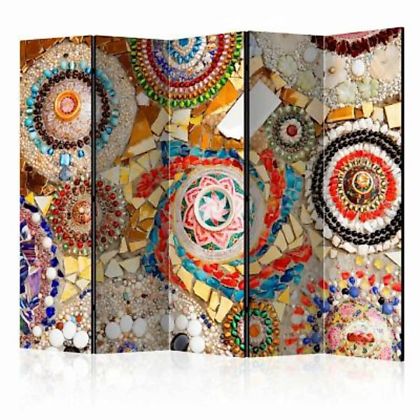 artgeist Paravent Moroccan Mosaic  II [Room Dividers] mehrfarbig Gr. 225 x günstig online kaufen