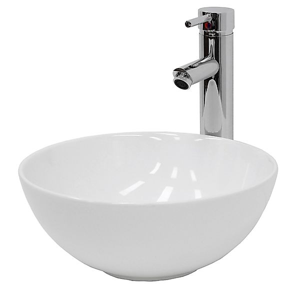 LuxeBath Waschbecken Aufsatzwaschbecken aus Keramik für günstig online kaufen