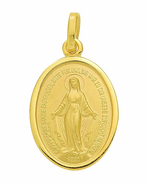 Adelia´s Kettenanhänger Damen 585 Gold Anhänger günstig online kaufen