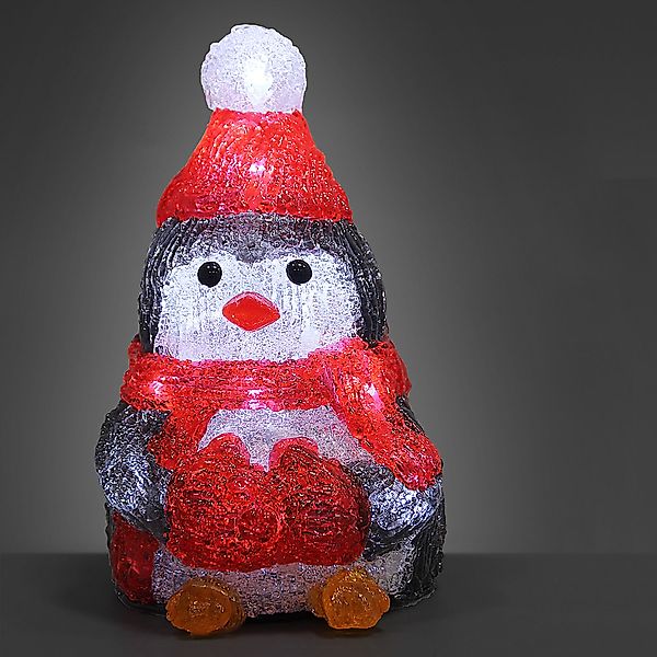 LED Acryl Figur Weihnachten Pinguin günstig online kaufen