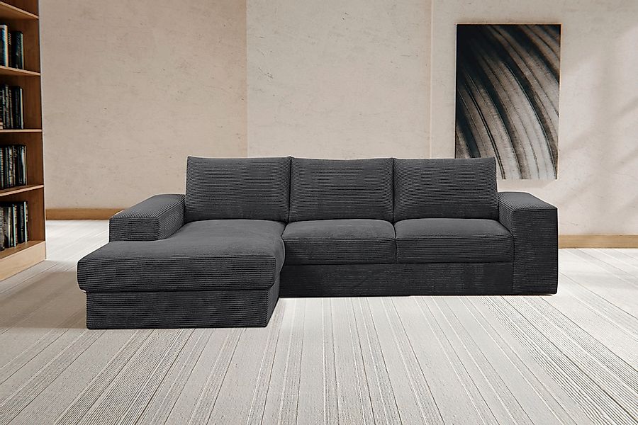WERK2 Ecksofa "Rozzana Design Ecksofa mit hohem Komfort, zeitlos & elegant, günstig online kaufen