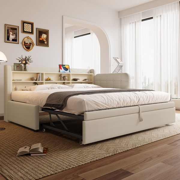 REDOM Schlafsofa Funktionsbett, mit Ausziehbett 180x200 günstig online kaufen