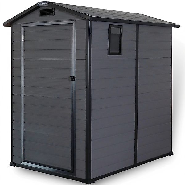 CCLIFE Gartenhaus Gerätehaus 3,2 m³ Gartenhütte Kunststoff Wetterfest 115x1 günstig online kaufen