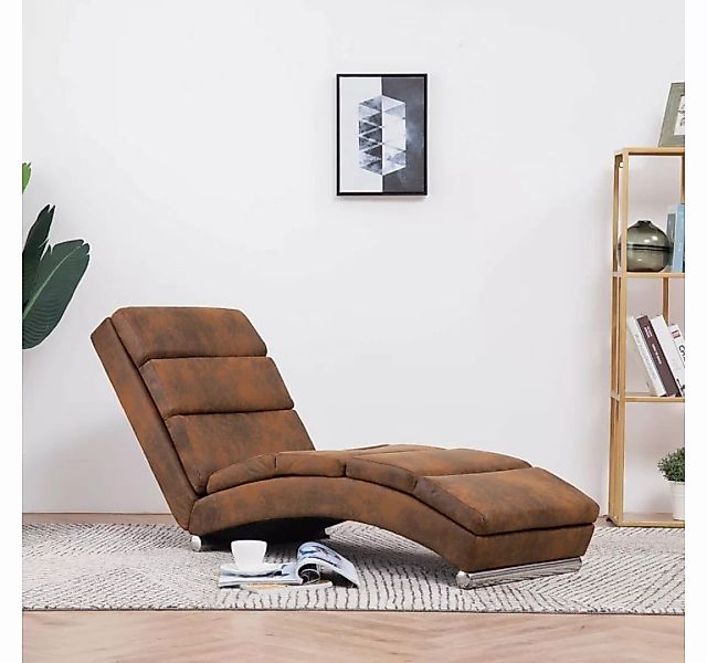 DOTMALL Chaiselongue Loungesessel mit verzinktem Stahl und die Kunstlederpo günstig online kaufen