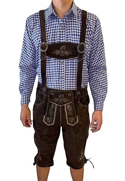Dretaild Trachtenlederhose Premium Lederhose Herren Tracht günstig online kaufen