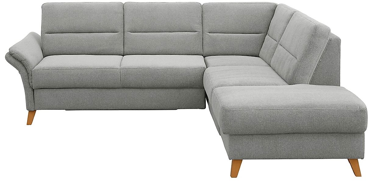 Home affaire Ecksofa »Westerland L-Form«, Federkern-Polsterung, wahlweise m günstig online kaufen