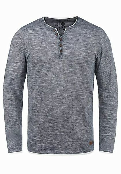 !Solid Longsleeve SDBelagos Langarmshirt im Double-Layer Look günstig online kaufen