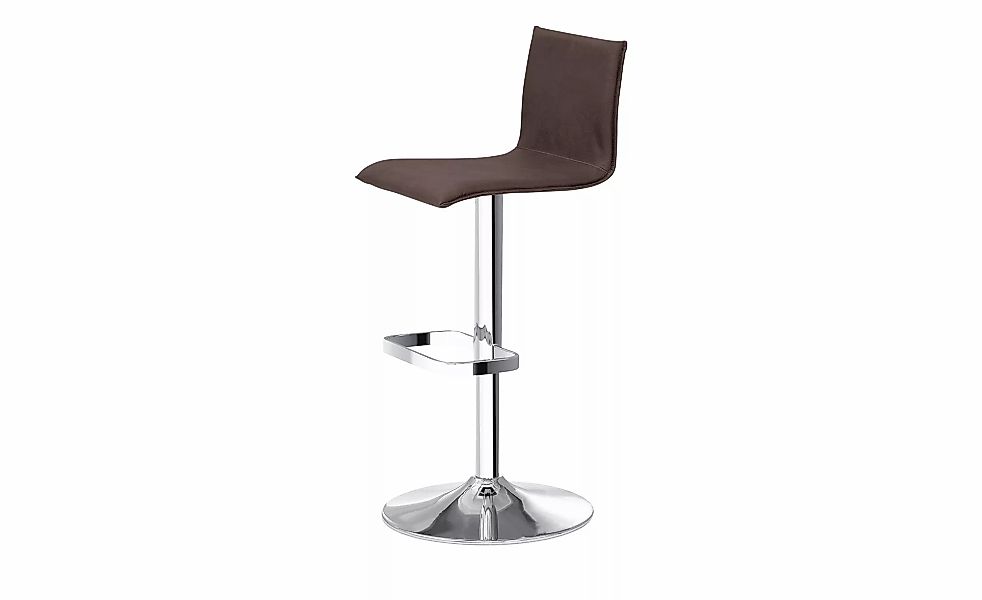 Barhocker  MyTina ¦ braun ¦ Maße (cm): B: 44 T: 38.0 Polstermöbel > Hocker günstig online kaufen