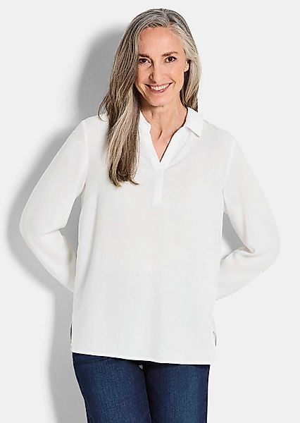 GOLDNER Klassische Bluse Schlupfbluse aus reiner günstig online kaufen