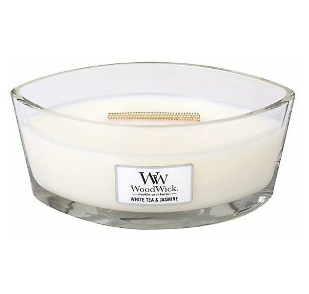 Woodwick Duftkerze White Tea & Jasmine Duftkerze 453,6 g günstig online kaufen