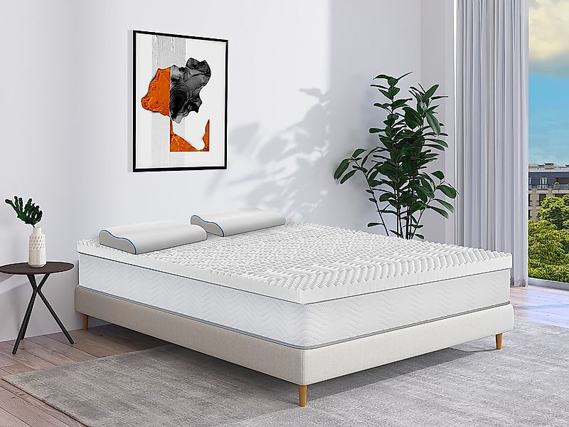 Ergonomisches Kopfkissen fest - Memory Schaum - Mit abnehmbarem Bezug - 38 günstig online kaufen