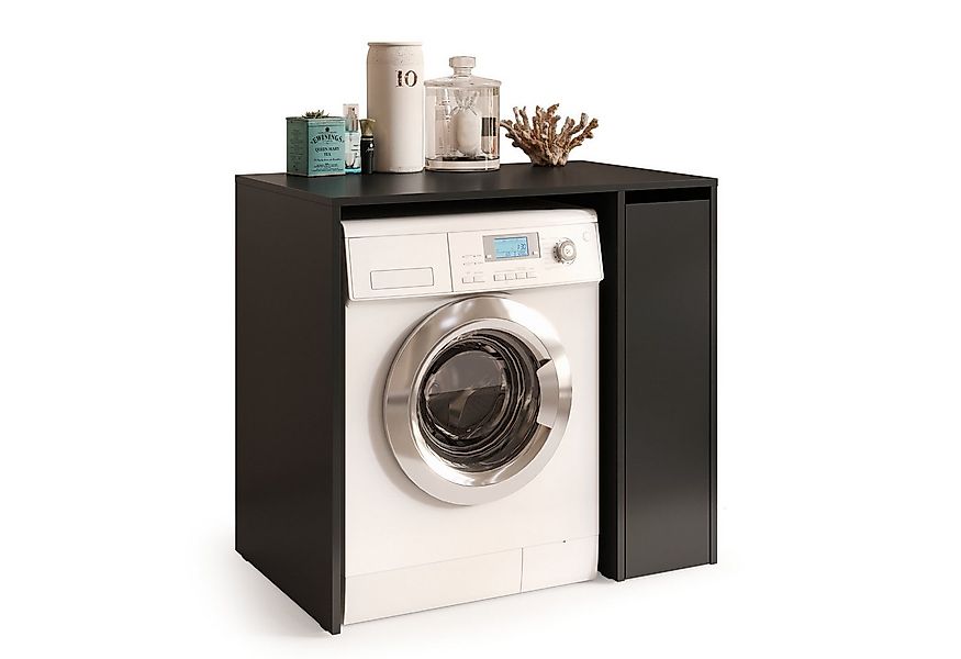 designimpex Waschmaschinenumbauschrank Carl Svensson W-222 Waschmaschinensc günstig online kaufen