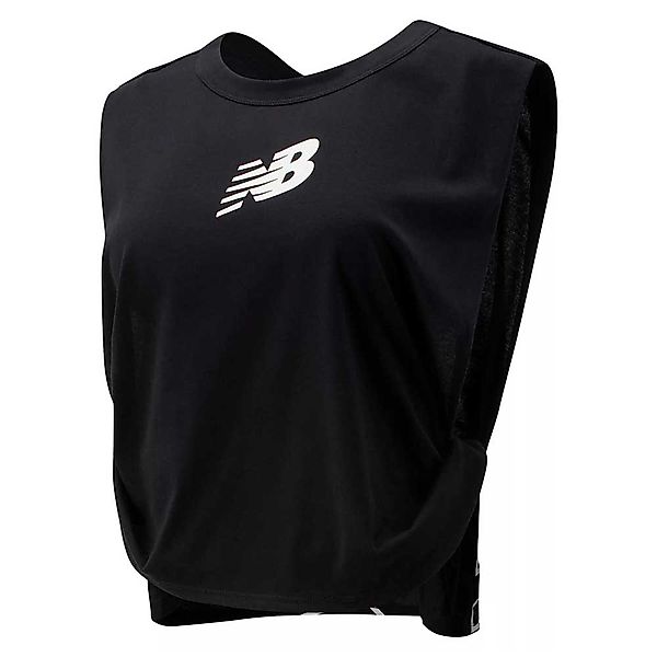 New Balance Relentless Graphic Ärmelloses T-shirt XS Black günstig online kaufen