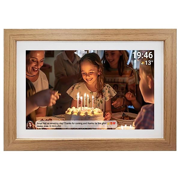 Denver Frameo PFF-1543LW 39,6cm Digitaler Bilderrahmen günstig online kaufen