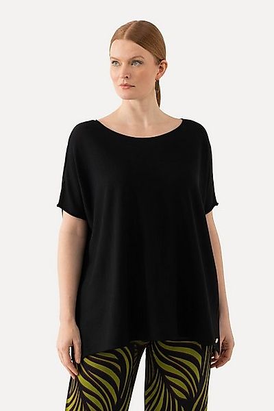 Ulla Popken Strickpullover Pullover oversized U-Boot-Ausschnitt günstig online kaufen