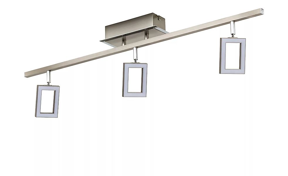 Paul Neuhaus LED-Deckenstrahler mit 3 quadratischen Spots ¦ silber ¦ Maße ( günstig online kaufen