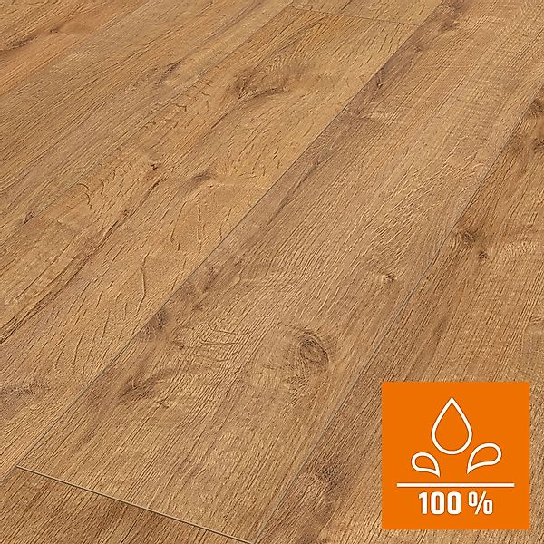 Classen Grande XXL Laminat 8 mm Wasserfest Eiche Amber Fort günstig online kaufen