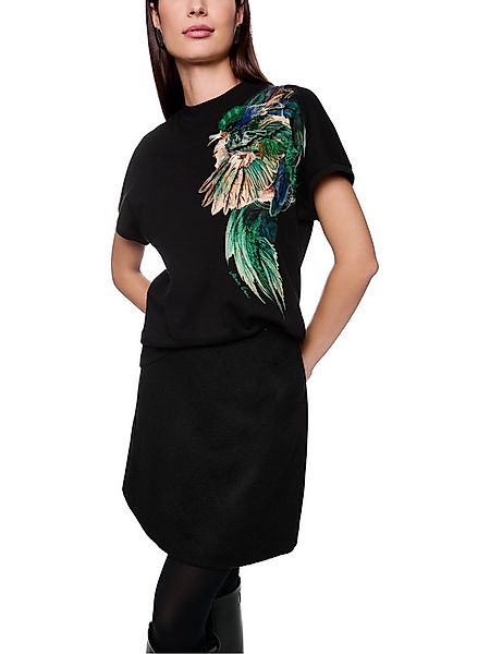 Marc Cain T-Shirt Mystic Plumage Premium Damenmode mit Federnprint, leger g günstig online kaufen
