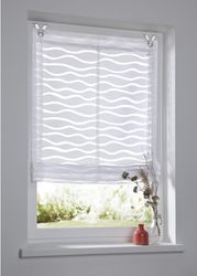 Kutti Raffrollo "Enya" mit Hakenaufhängung ohne Bohren freihängend Montage günstig online kaufen