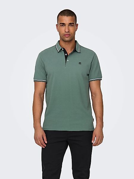 ONLY & SONS Poloshirt "ONSFLETCHER SLIM SS POLO NOOS" günstig online kaufen