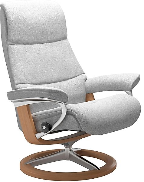 Stressless Relaxsessel "View", mit Signature Base, Größe L,Gestell Eiche günstig online kaufen