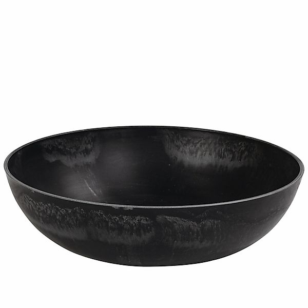 matches21 HOME&HOBBY Pflanzschale für Draussen in Schwarz Marmoriert 30 x 9 günstig online kaufen