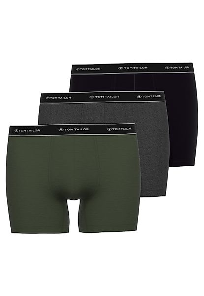 TOM TAILOR Boxershorts Buffer (3er Pack) günstig online kaufen