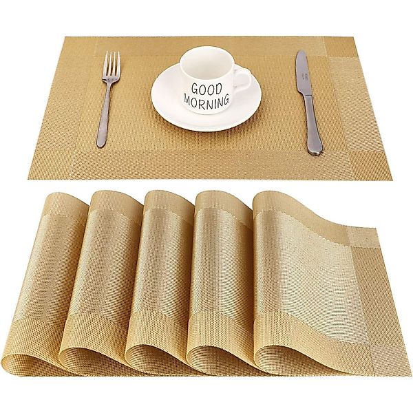 HAUSS SPOLE Platzset 6-Platzset PVC Platzdecken, günstig online kaufen