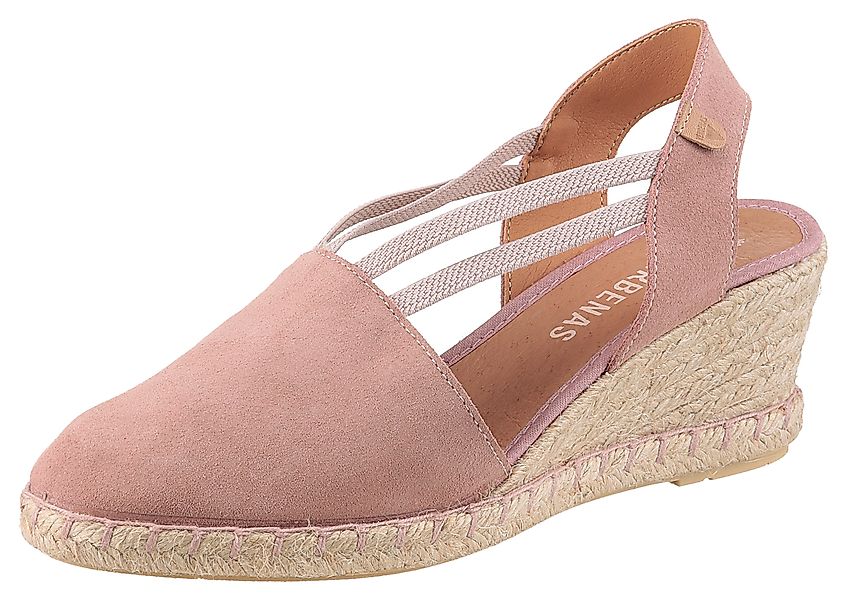 VERBENAS Sandalette "Maika Serraje", Sommerschuh, Sandale, Keilabsatz, mit günstig online kaufen